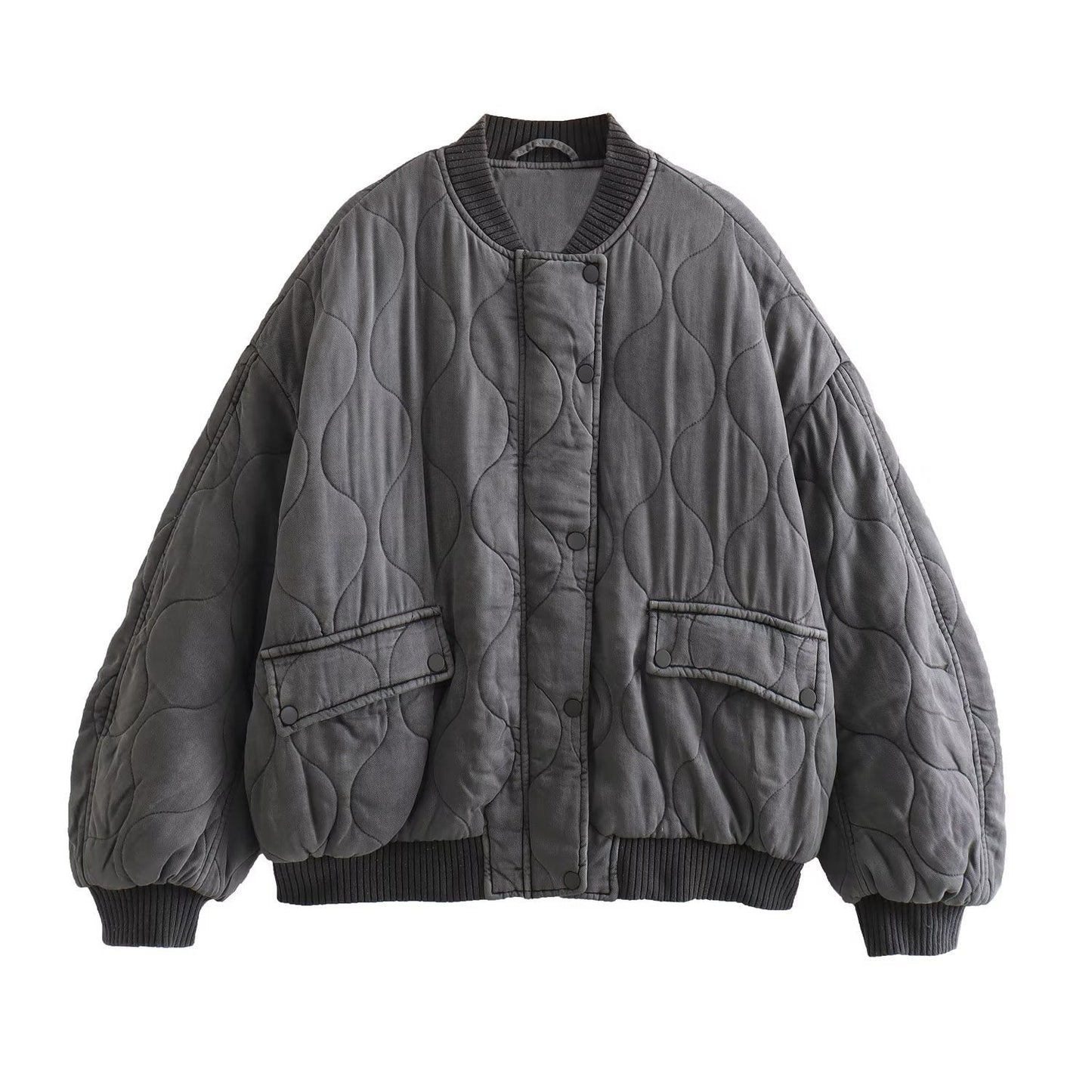 Baumwoll-Baseballjacke Alva – kuschelig weich