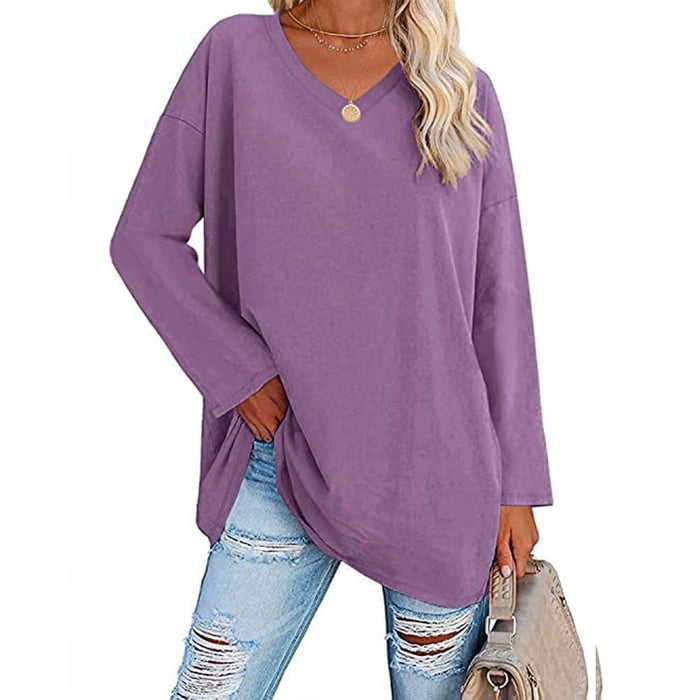 Yesenia: Modernes Stricktop mit V-Ausschnitt