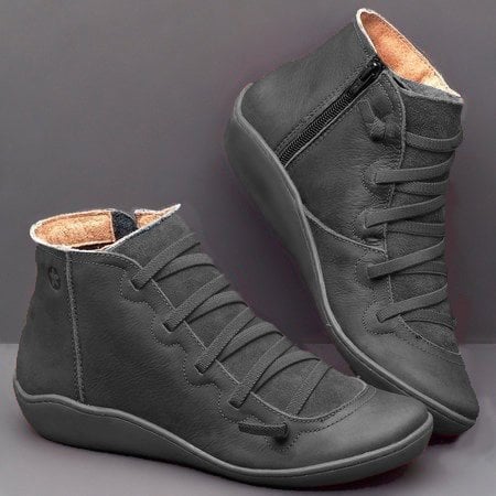 Damen-Komfortschuhe aus Leder mit orthopädischer Unterstützung (Alice™)