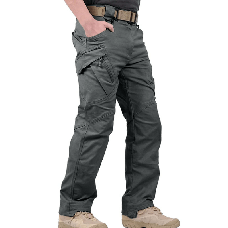 Pantalon Cargo Homme Coton Durable Avec Multiples Poches Et Coupe Décontractée Pour Activités Extérieures