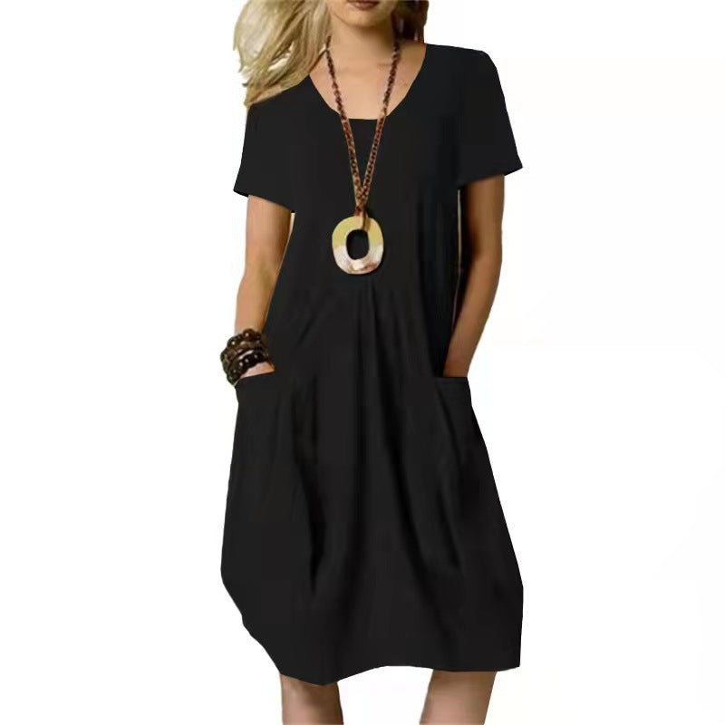 Stilvolles und vielseitiges knielanges Damenkleid von Unalise