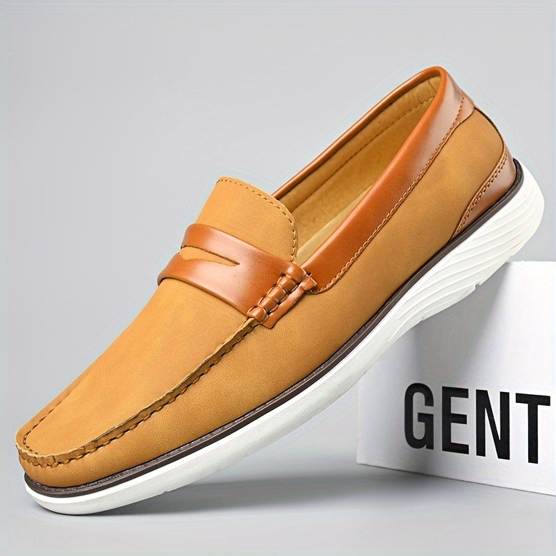 Edle Herren-Slipper aus Leder – Elegantes Schuhmodell