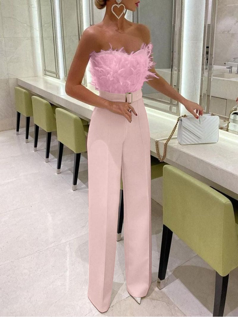 Bella Jumpsuit: Elegantes Röhren-Oberteil
