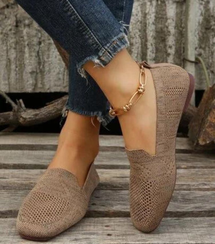 Alara Orthopädische flache Anti-Rutsch Schuhe