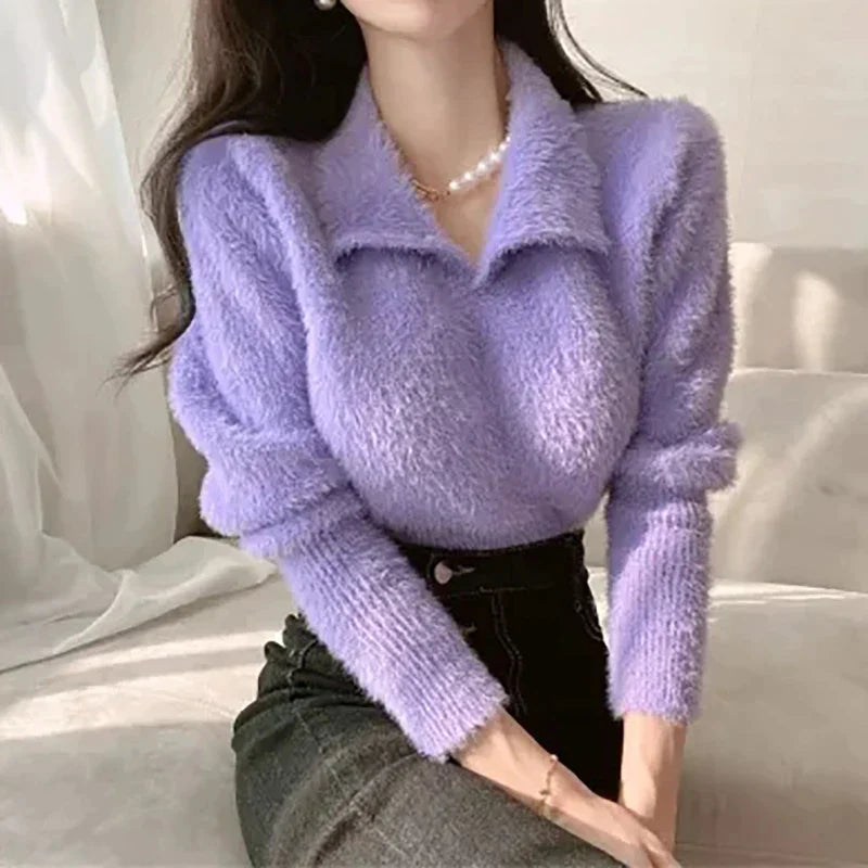 Alicia Peter Pan Collar Pullover