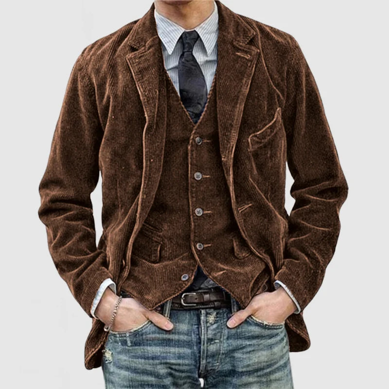 Adam: Vintage Blazer und Weste