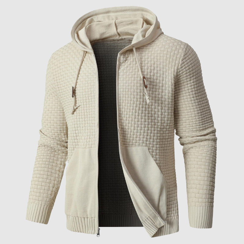 Sweat À Capuche Urbain Artisan Alessandro Veneti Maille Robuste Pour Mobilité Confort Design Moderne