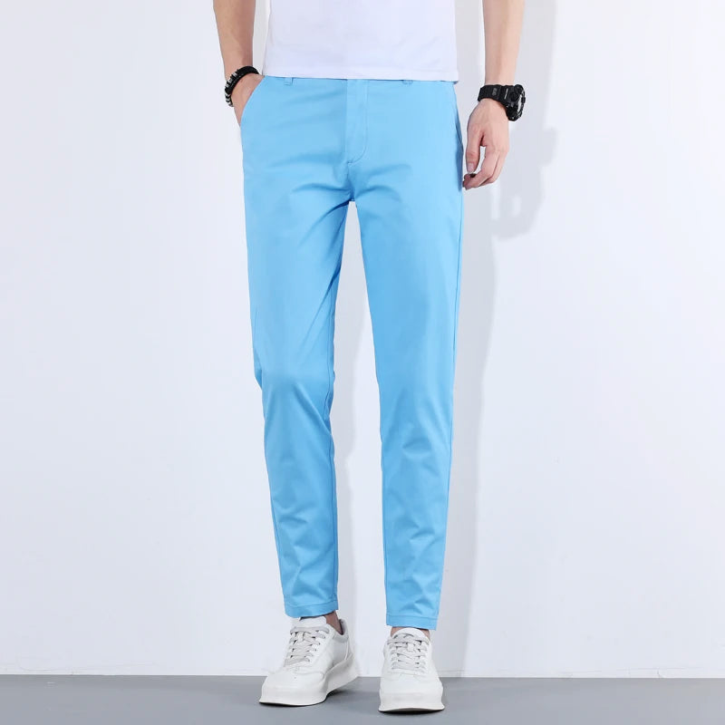 Pantalon Alessandro Veneti Vivid Lane En Coton Confortable Et Audacieux Pour Tous Les Jours