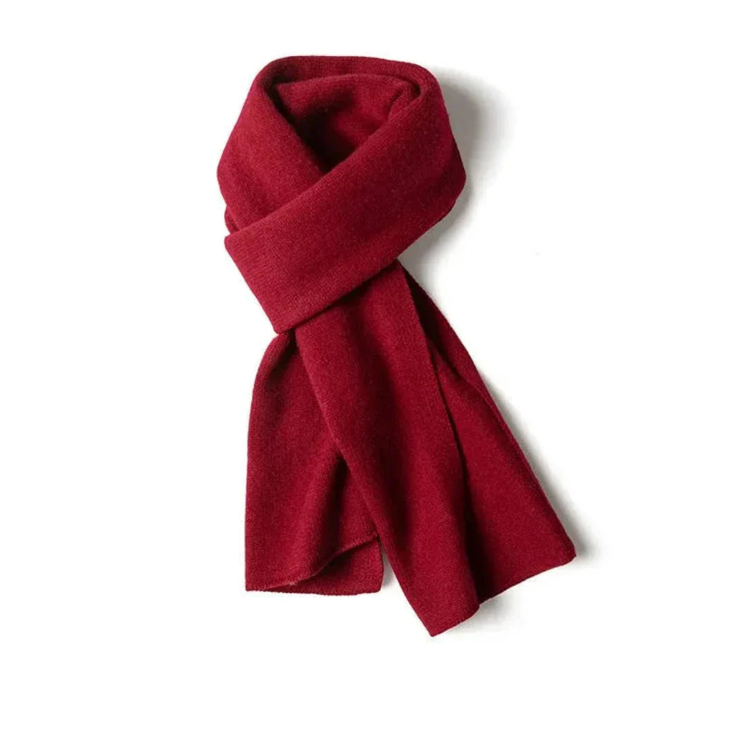 Écharpe en Cachemire Alia Luxe Intemporelle pour Froids avec Design Minimaliste et Couleurs Classiques et Vibrantes