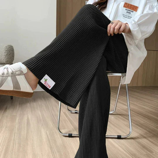 Dilara Hose mit Rippenstruktur