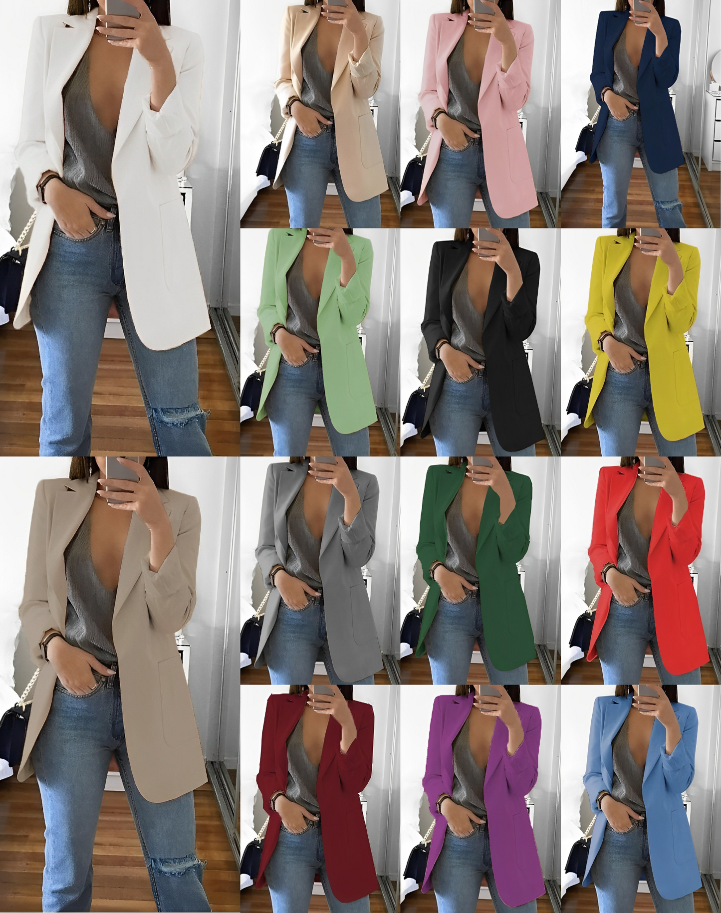 Avelena Long Blazer