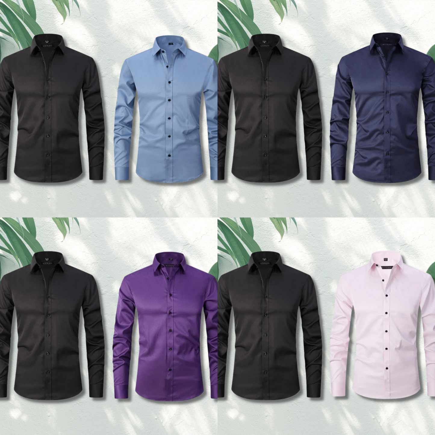 Dehnbares, faltenarmes Hemd für Juli