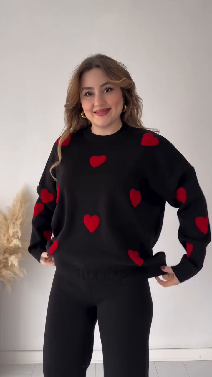 ALINA - Zweiteiliges Set mit Herzdesign