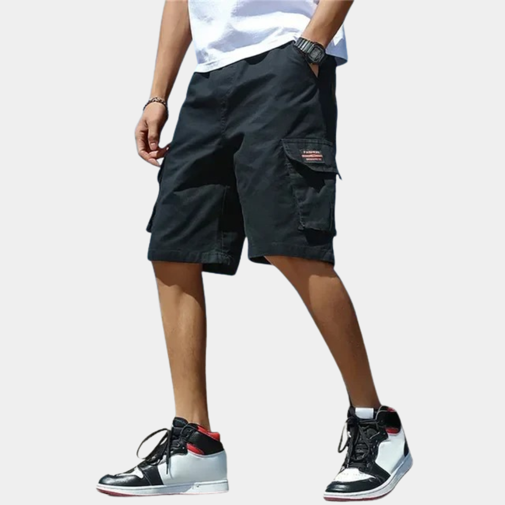 Shorts Cargo Pour Homme Confortables Avec Poches Multiples Et Rabats Polyvalents Style Streetwear
