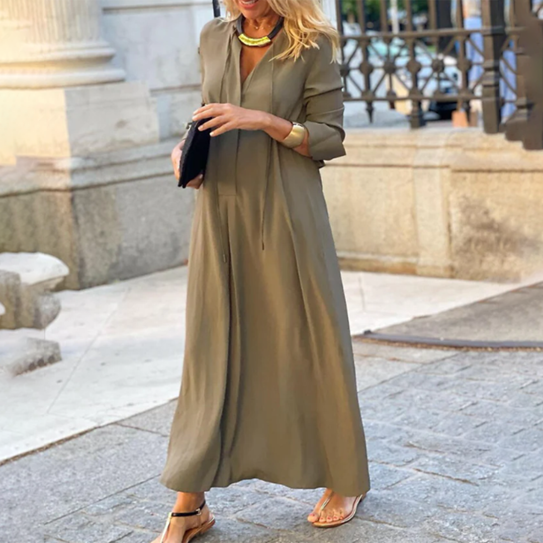 Uliviana Damen-Maxikleid: Bequem und lang