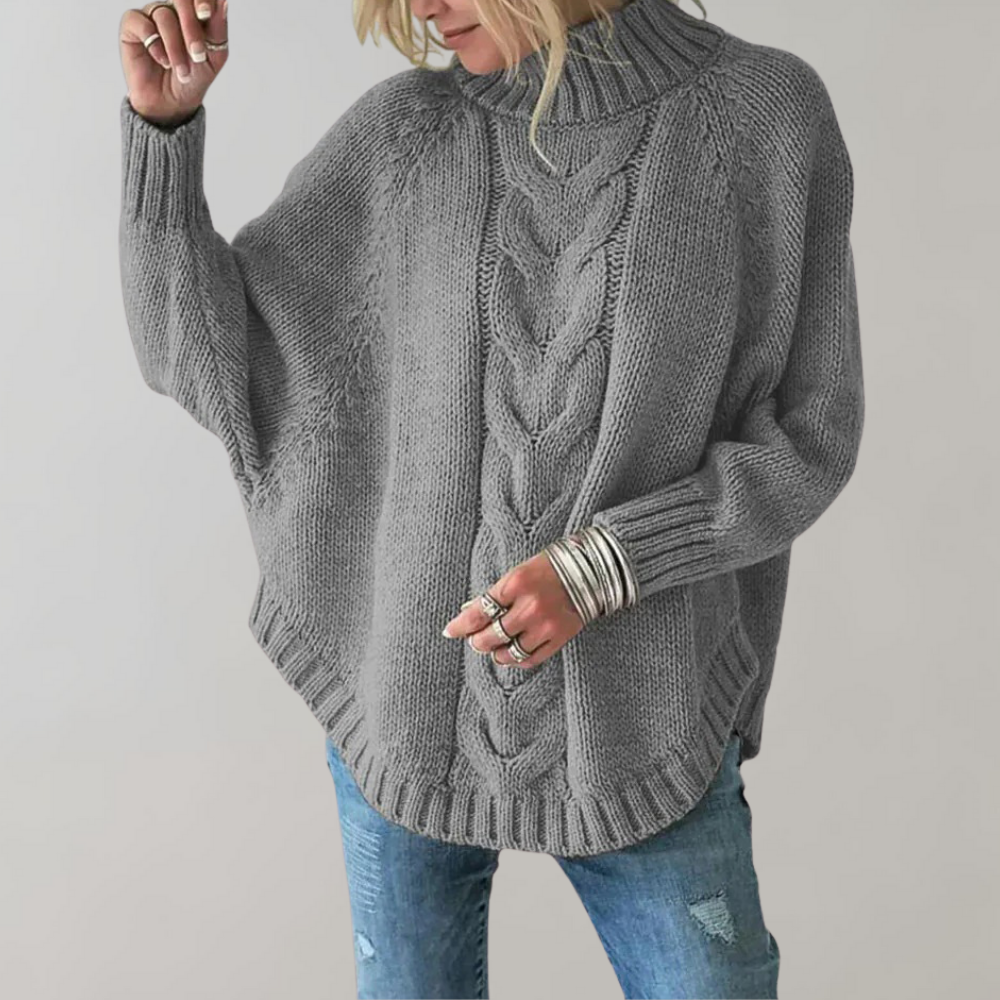 Dicker Strickpullover für Damen