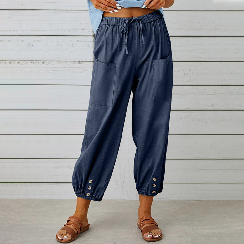 Bequeme Damenhose im angesagten, lässigen Style für die Freizeit