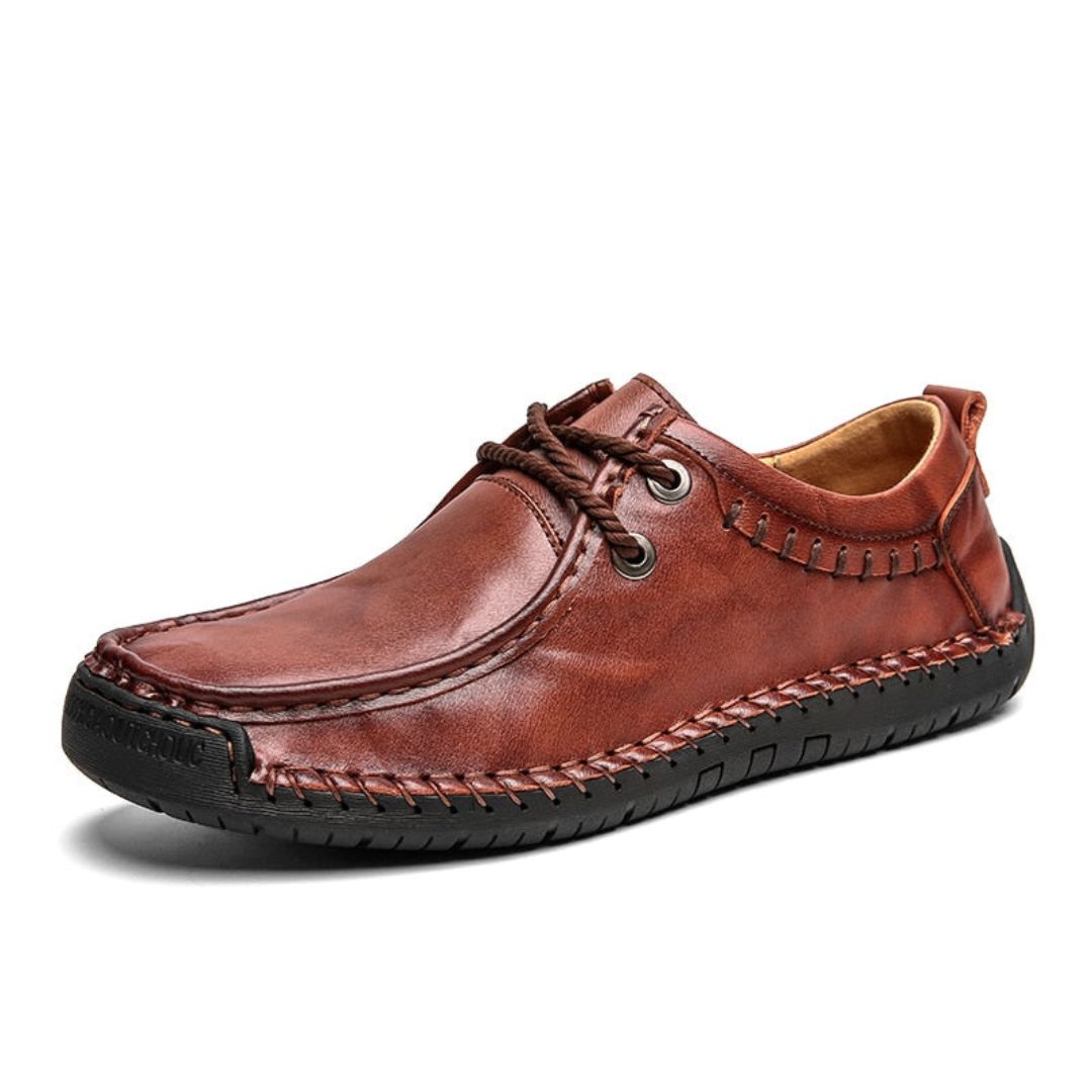 Callen Mocassins Classiques En Cuir Véritable Léger Confort Respirant Semelle Flexible Idéal Bureau