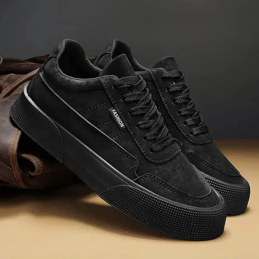 Baskets Skate Carl Classic À Lacets Avec Dessus Effet Daim Et Semelle Antidérapante Confort Toute La Journée