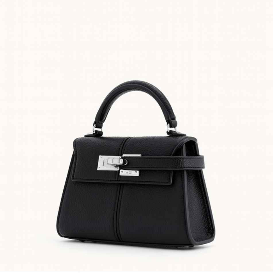 Amawinc Rhode Mini Sac Bandoulière En Cuir Raffiné Avec Poignée Supérieure Et Bandoulière Détachable