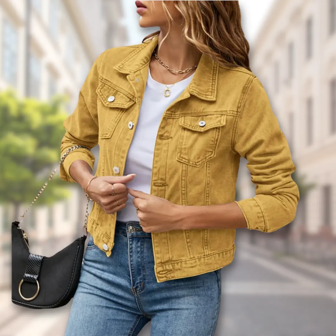 Veste Boutonnée Chic Pour Femme Élégante Et Polyvalente Pour Toutes Occasions Quotidiennes