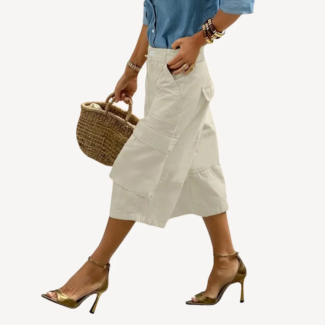 Amawinc Pantalon Cargo Chic Pour Femmes Confortable Et Polyvalent Pour Travail Et Loisirs