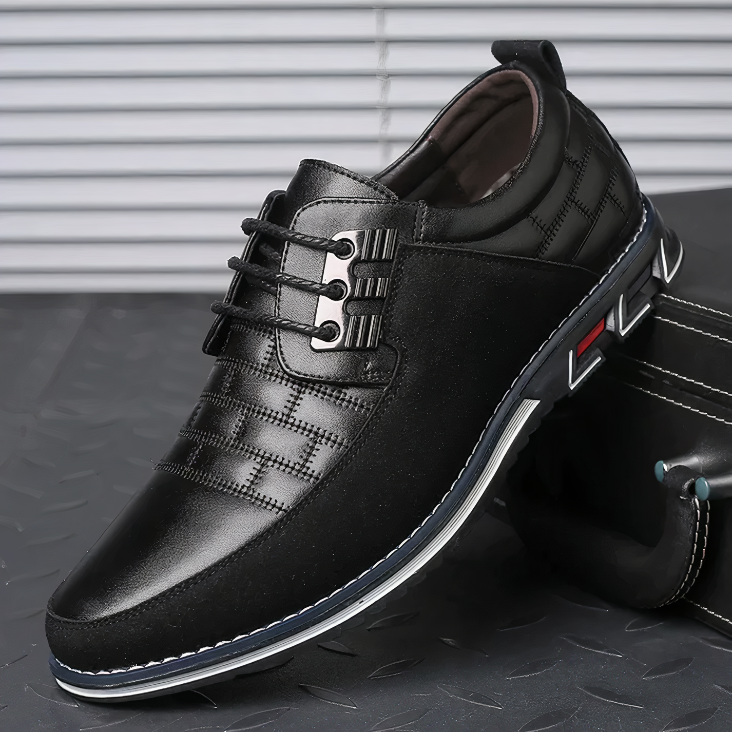 Edle, bequeme Herren-Business-Schnürschuhe