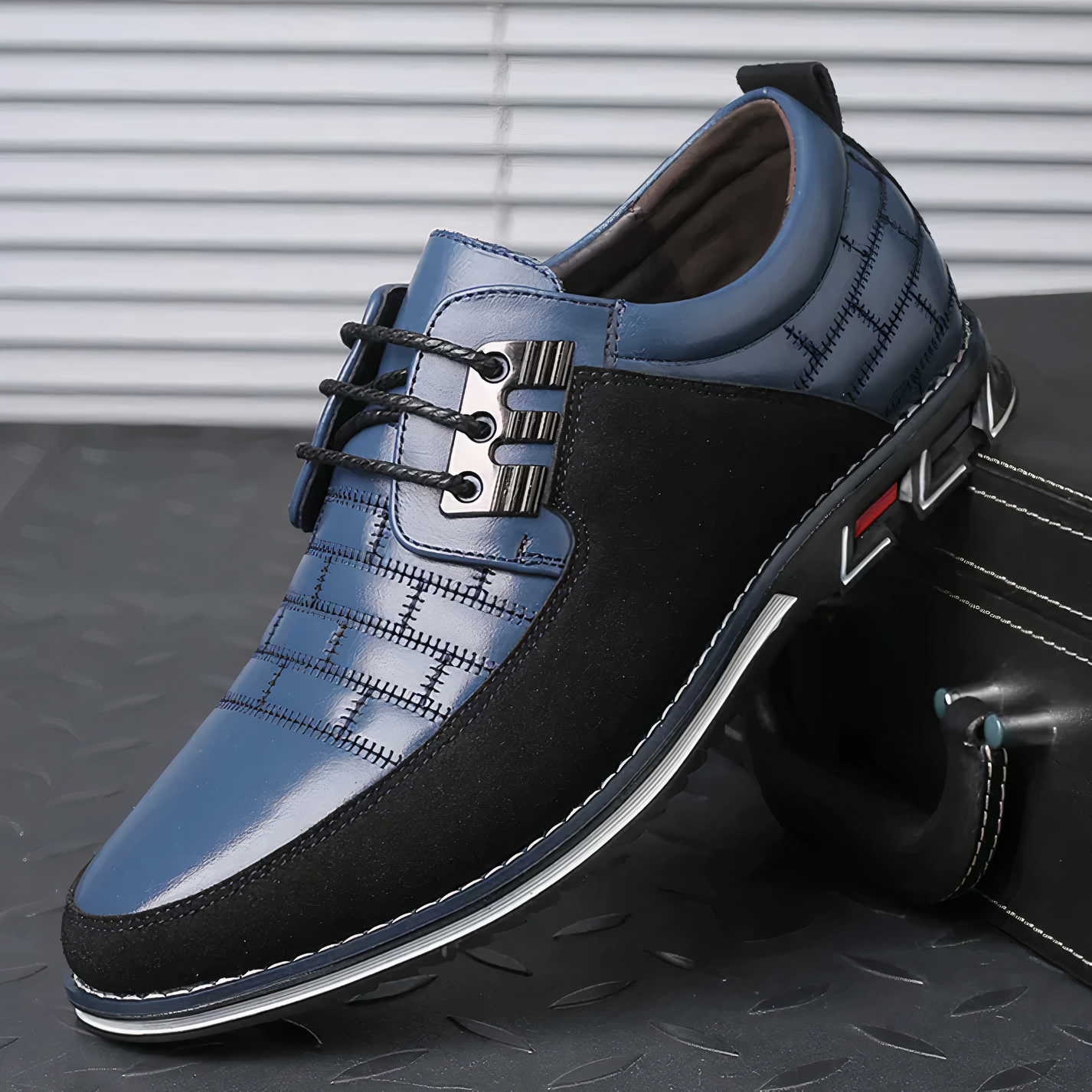 Edle, bequeme Herren-Business-Schnürschuhe