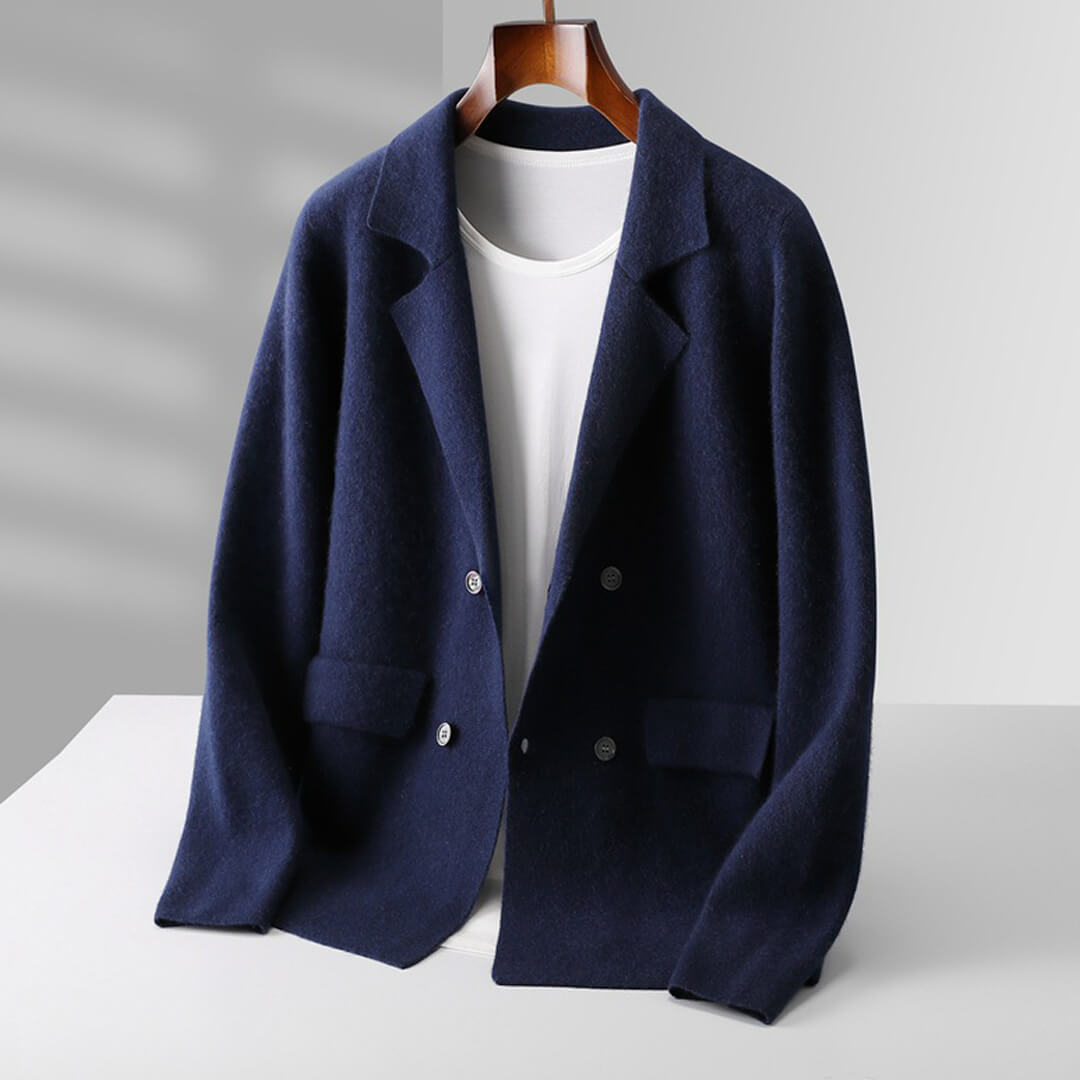 Gilet En Cachemire Darian Avec Coupe Tailleur Et Poches Frontales Profondes Pour Port Quotidien Chaud