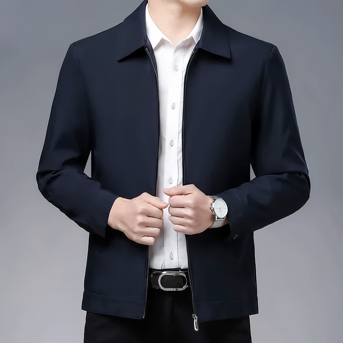 Veste Premium Jordan Pour Homme Toutes Saisons En Tissu Italien Élégante Pour Tenue Professionnelle Et Décontractée
