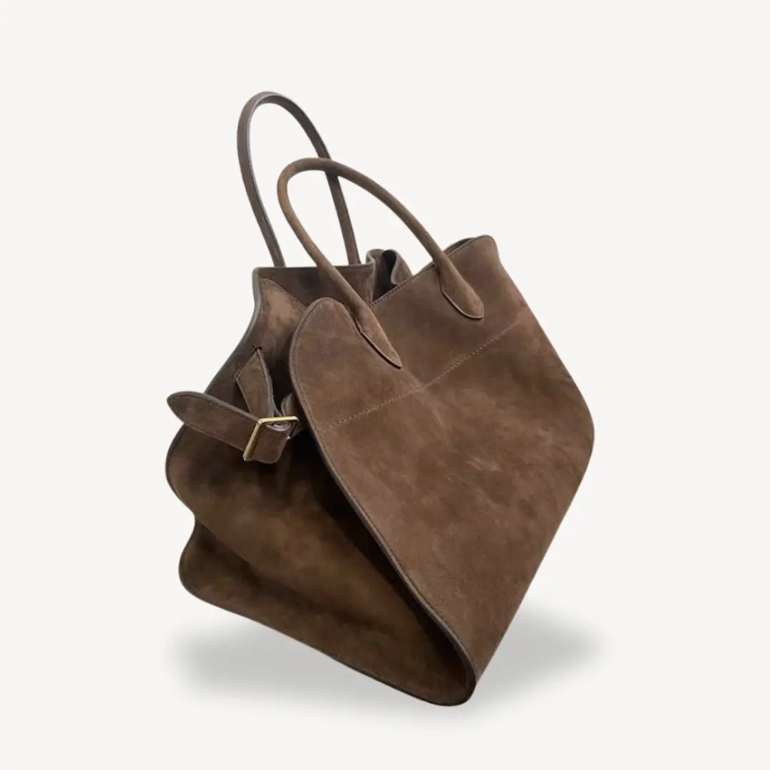 Elegant Suede Tote Bag for Women – Stylish & Functional - Amawinc