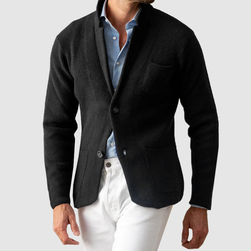 Veste Tricotée Élégante par Felix Grant pour un Style Classique Raffiné et Moderne