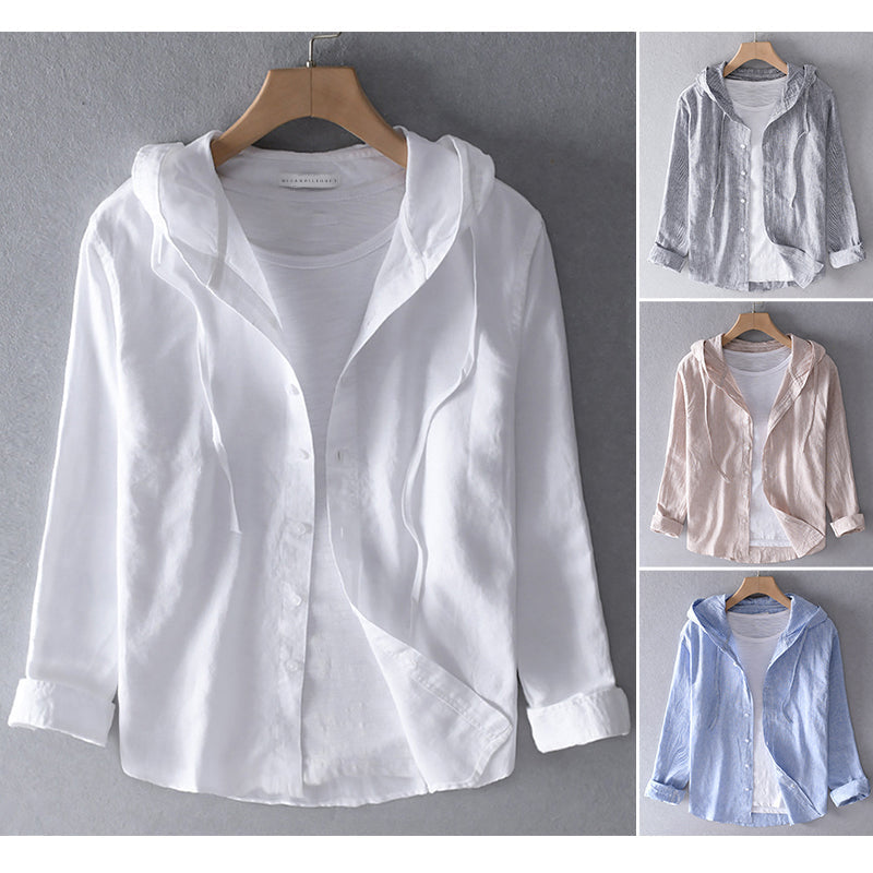 Chemise En Lin Mélange Coton Respirante Sunrise Dream Pour Design Polyvalent Et Léger