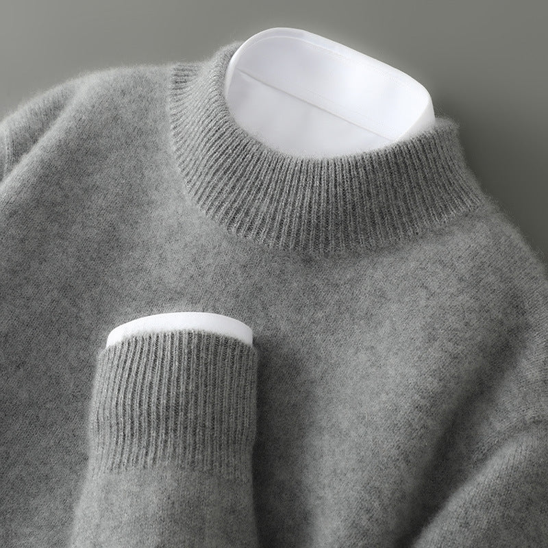 Enzo Conti Pull Cachemire Pour Homme Par Amawinc Luxe Et Ultra Doux Tricot Avec Col Sur Mesure