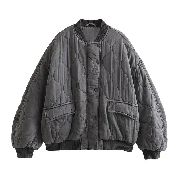 Baumwoll-Bomberjacke Alice™ im lockeren Schnitt