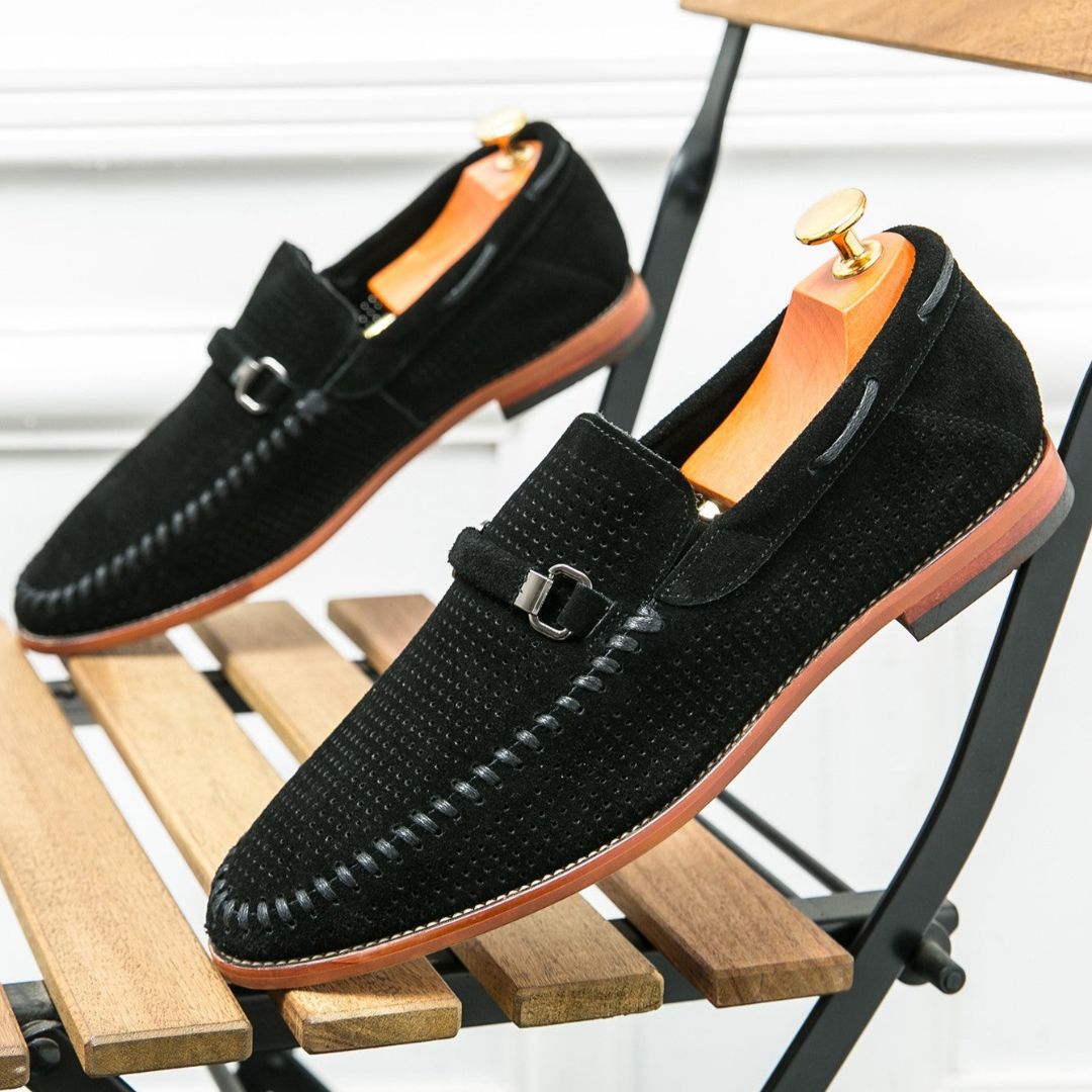 Mocassins Giovanni En Daim Amawinc Confection Raffinée Confort Quotidien Élégance Intemporelle Pour Bureau Et Week End