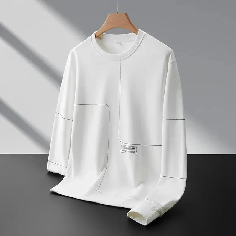 Sweatshirt Greg Col Ras Du Cou Design Moderne Et Confort Durable Pour Superposition Quotidienne