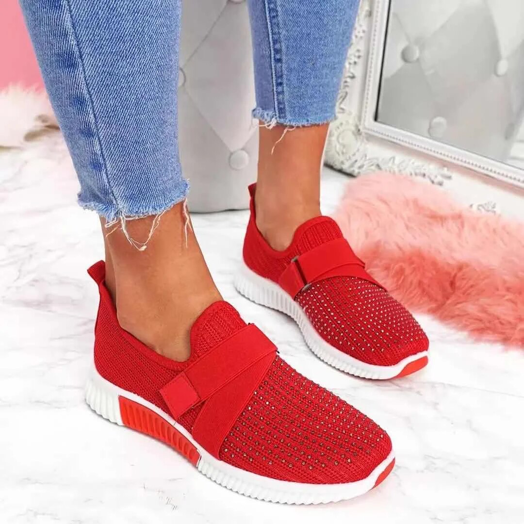Atmungsaktive Sneakers mit Klettverschluss von Vortex