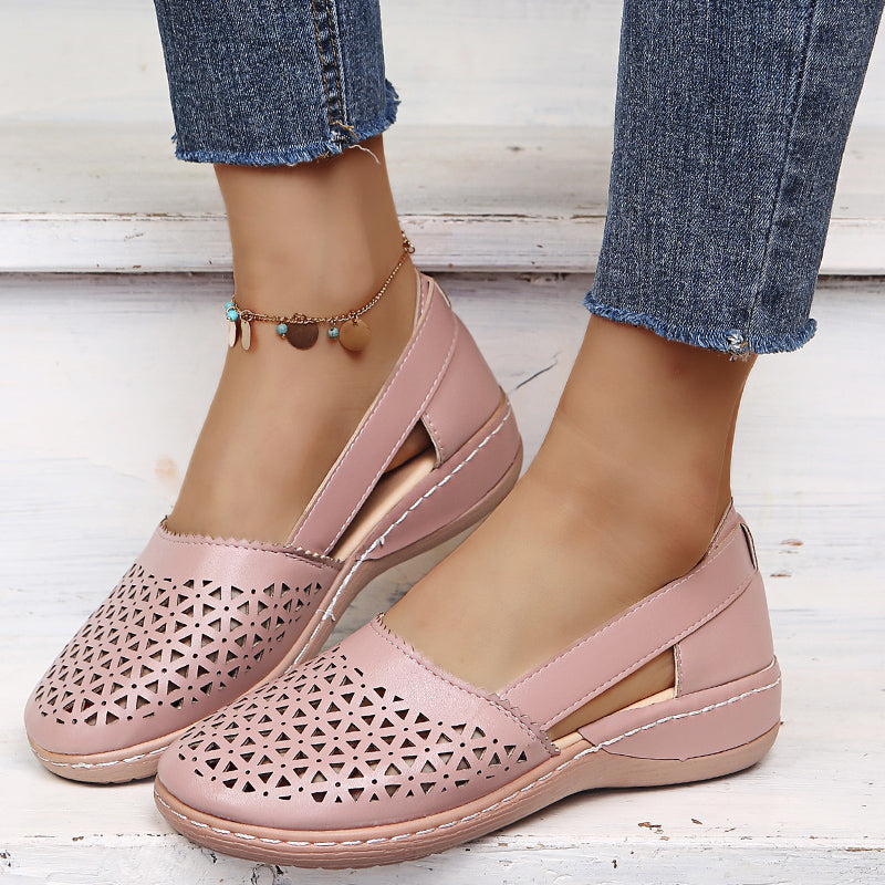 AURA Orthopädische Sandalen mit Hohlsohle