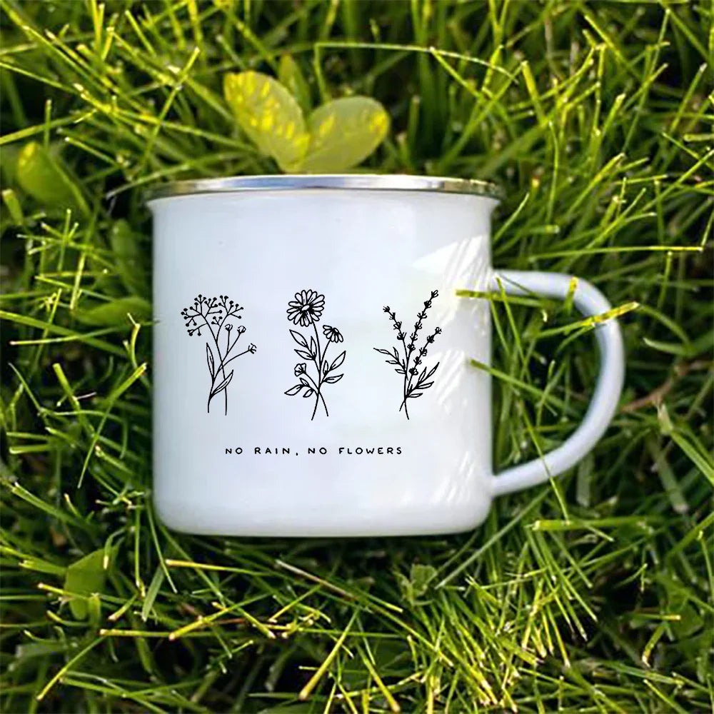 Mug Serenia Fleur Bienveillante 360 Ml Tasse Inspiration Gentillesse Et Résilience Pour Réflexion