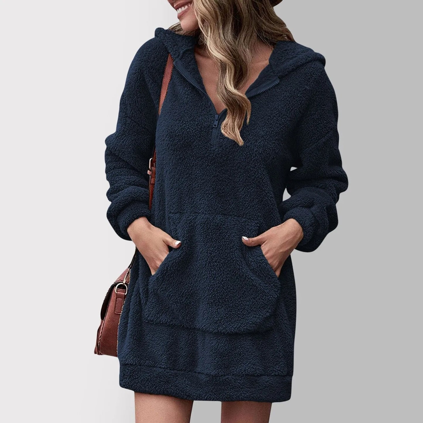 Zelda® Flauschiger Kapuzenpullover