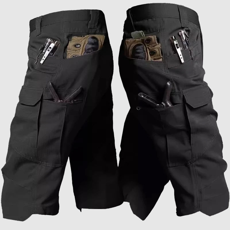 Shorts Camouflage Hunter's Hideaway Polyvalents Pour Randonnée Pêche Chasse Entraînement Militaire
