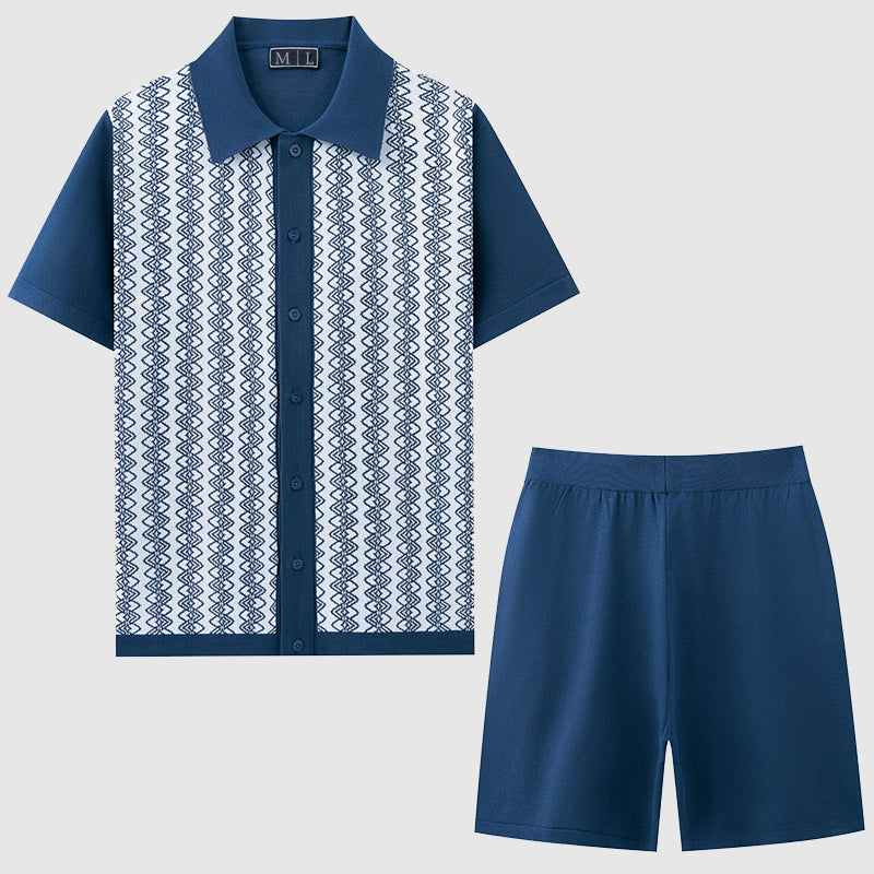 Ensemble Moderne Décontracté Par Alessandro Veneti Pour Un Style Estival Raffiné Et Chic