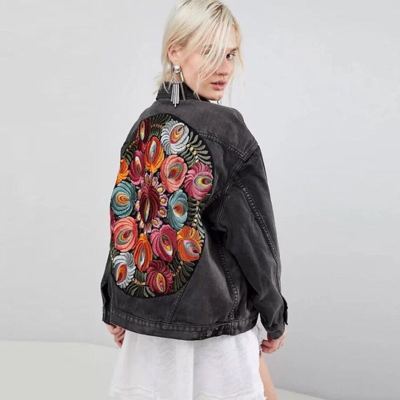 Julia Bohemian Denim Jacket
- krohn-e