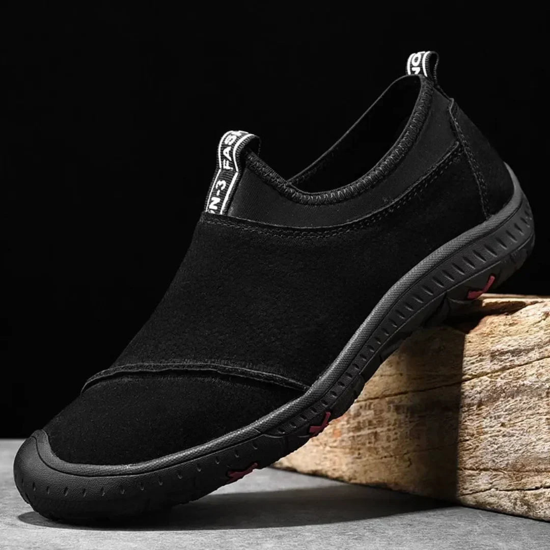 Mocassins Urbains Kade Pour Homme À Enfiler En Suède Premium Doublure Respirante Confort Quotidien Antidérapants