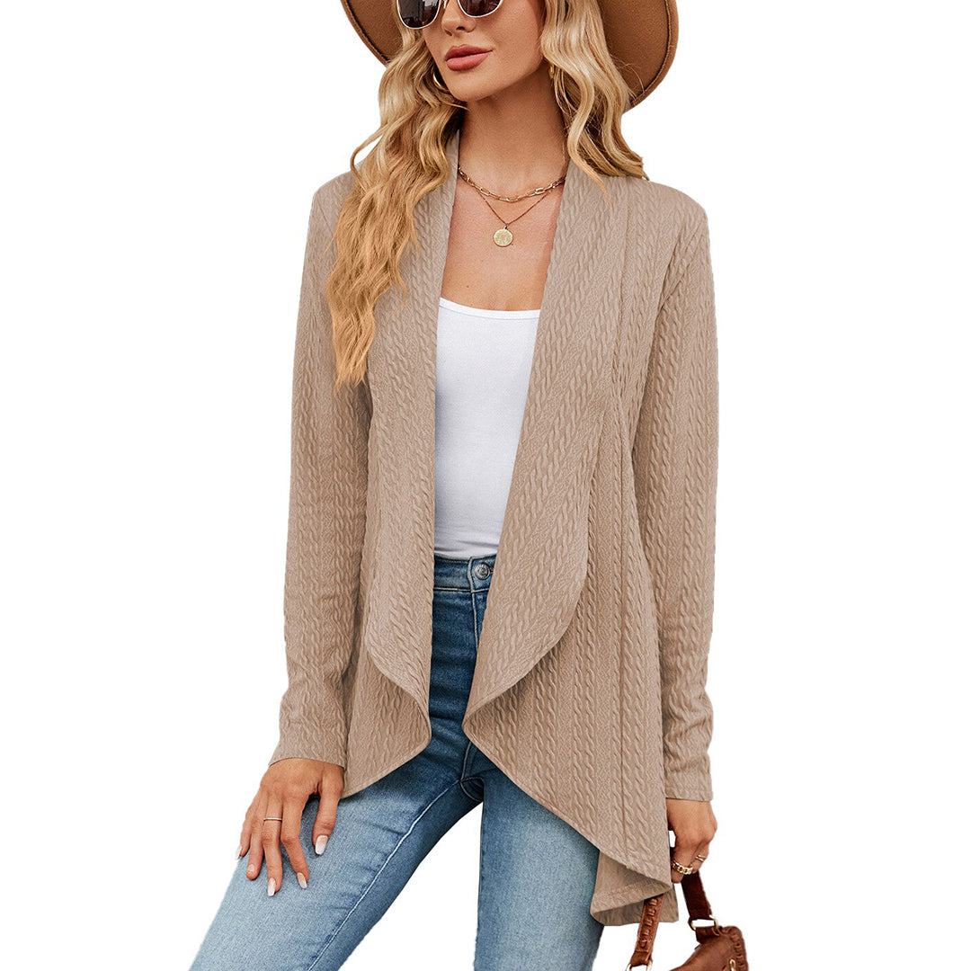 Kayla Cardigan Femme Hiver Chaud Décontracté Confortable Avec Coupe Décontractée Amawinc Pour Journées Froides