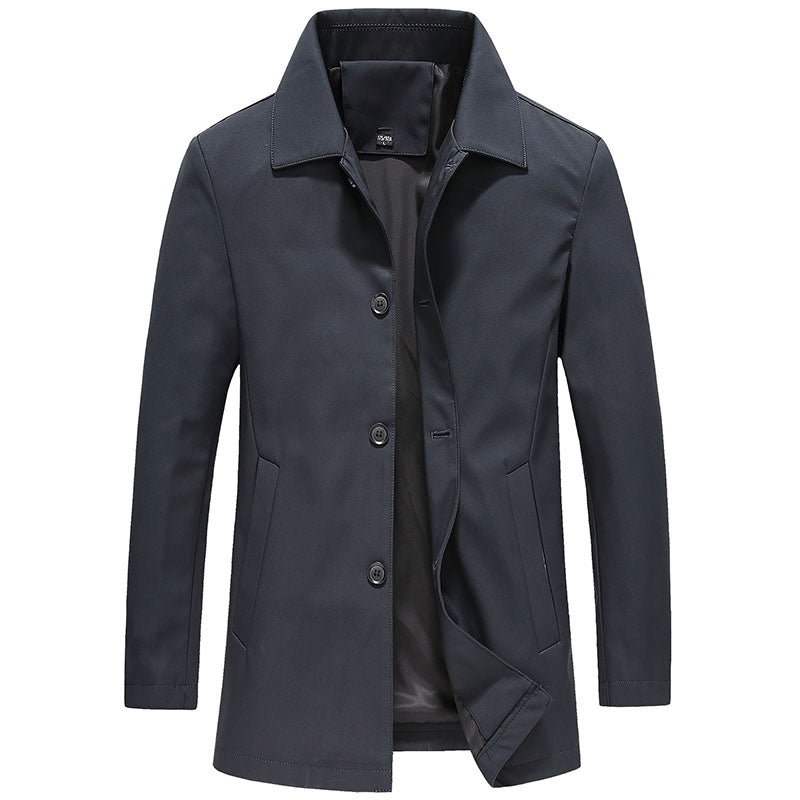 Veste Légère Boutonnée Harold Classique Pour Homme Amawinc Style Intemporel Confort Quotidien