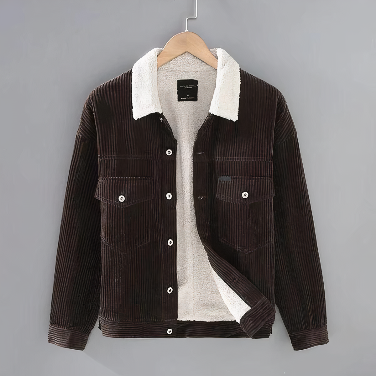 Cord-Fleecejacke Liam