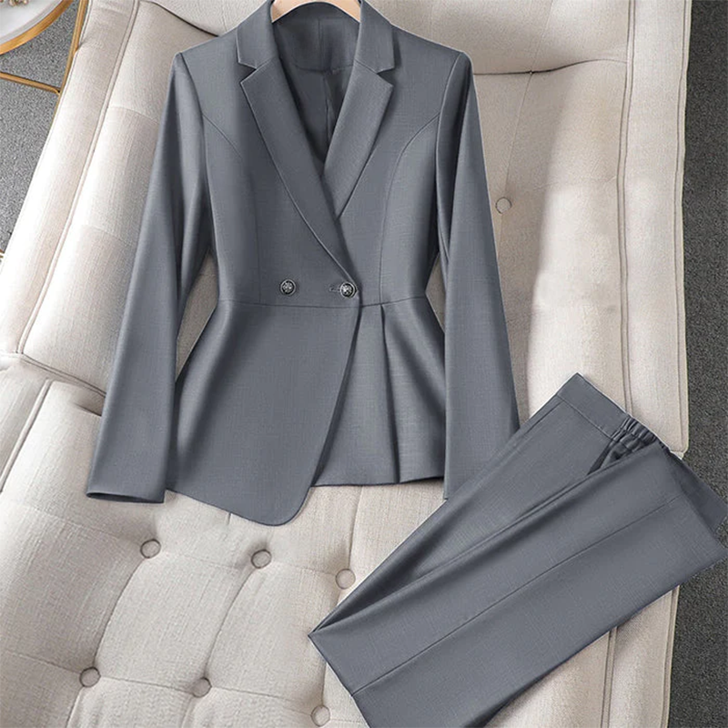 Avelena Executive Blazer and Skirt Suit