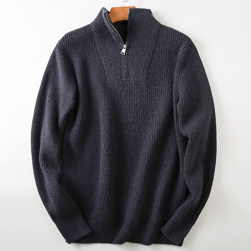 Pull Tricoté Élégance Tricotée Par Alessandro Veneti Confort Chaud Idéal Pour L Hiver